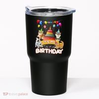 ItS My Birthday Cat And Kitten Party Day Tumbler thumb 0
