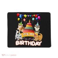 ItS My Birthday Cat And Kitten Party Day Mousepad thumb 0
