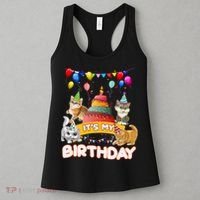 ItS My Birthday Cat And Kitten Party Day Women's Tank Top thumb 3