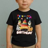ItS My Birthday Cat And Kitten Party Day Toddler T-Shirt thumb 2
