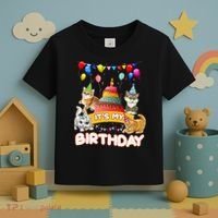 ItS My Birthday Cat And Kitten Party Day Toddler T-Shirt thumb 3