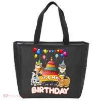ItS My Birthday Cat And Kitten Party Day Tote Bag thumb 0