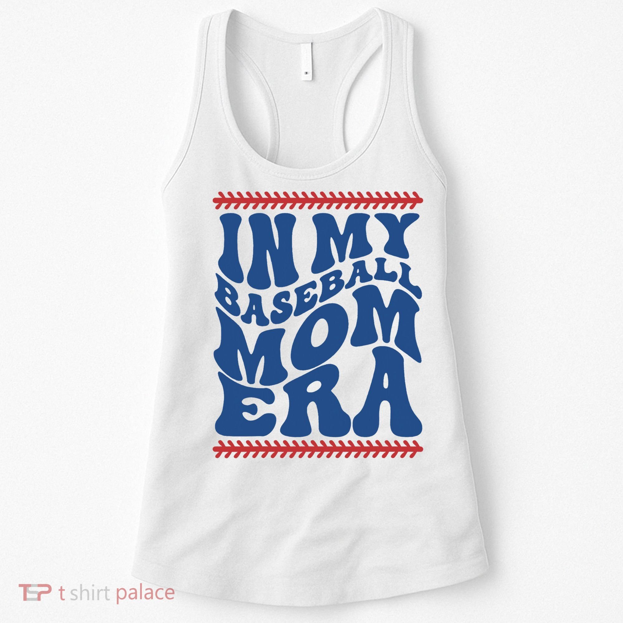 In My Baseball Mom Era Funny Family Mama Gifts Women's Tank Top