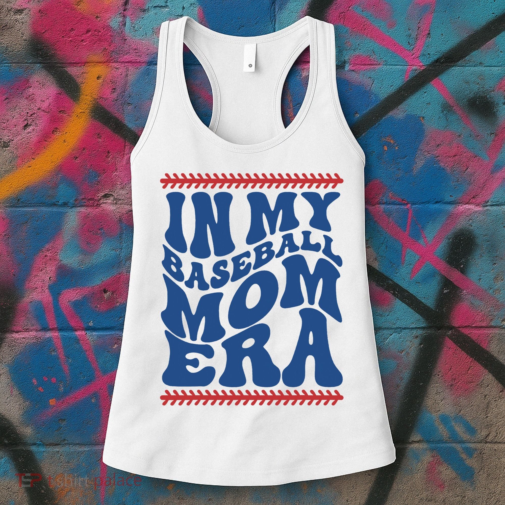 In My Baseball Mom Era Funny Family Mama Gifts Women's Tank Top