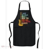 I May Be Old But I Got To See All The Cool Bands Apron thumb 0