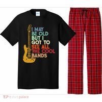 I May Be Old But I Got To See All The Cool Bands Pajama Set thumb 0