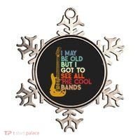 I May Be Old But I Got To See All The Cool Bands Ornament thumb 0