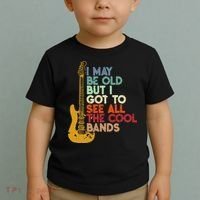 I May Be Old But I Got To See All The Cool Bands Toddler T-Shirt thumb 2
