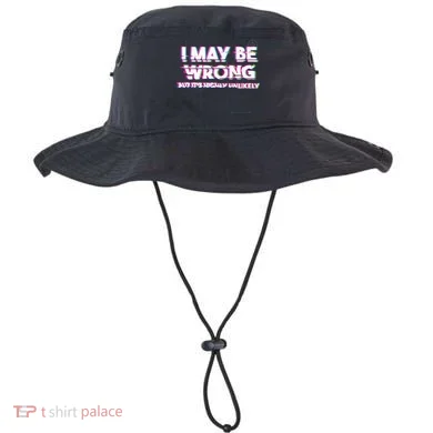 I May Be Wrong But Its Highly Unlikely Static Glitch Bucket Hat