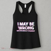 I May Be Wrong But Its Highly Unlikely Static Glitch Women's Tank Top thumb 3