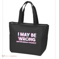 I May Be Wrong But Its Highly Unlikely Static Glitch Tote Bag thumb 3