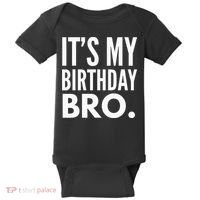 Its My Birthday Bro Birthday Party For Boy Baby Bodysuit thumb 0