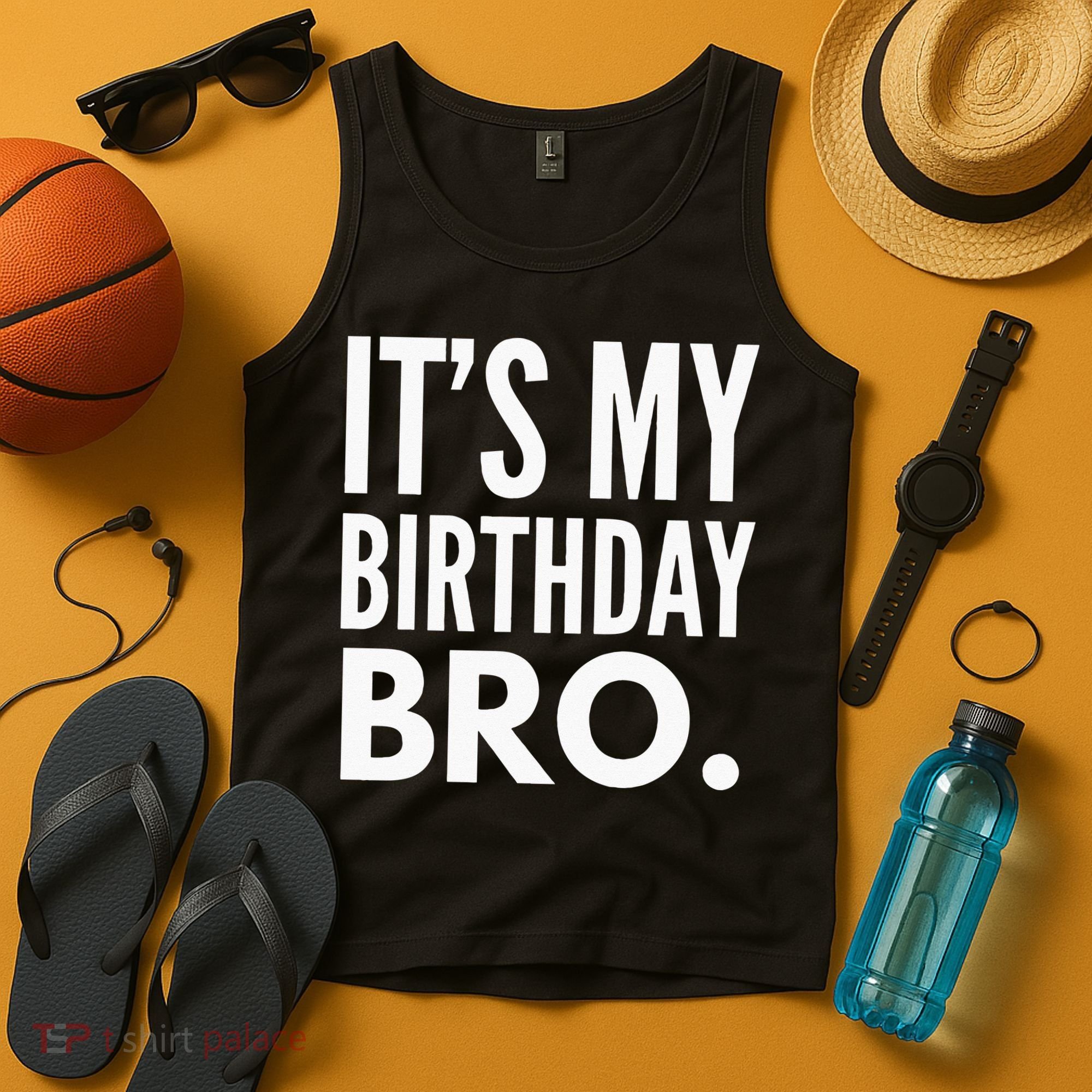 Its My Birthday Bro Birthday Party For Boy Tank Top