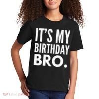Its My Birthday Bro Birthday Party For Boy Kids T-Shirt thumb 2