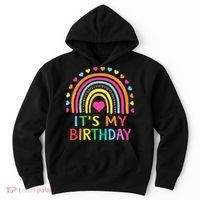 It's My Birthday Gift Rainbow Hoodie thumb 0
