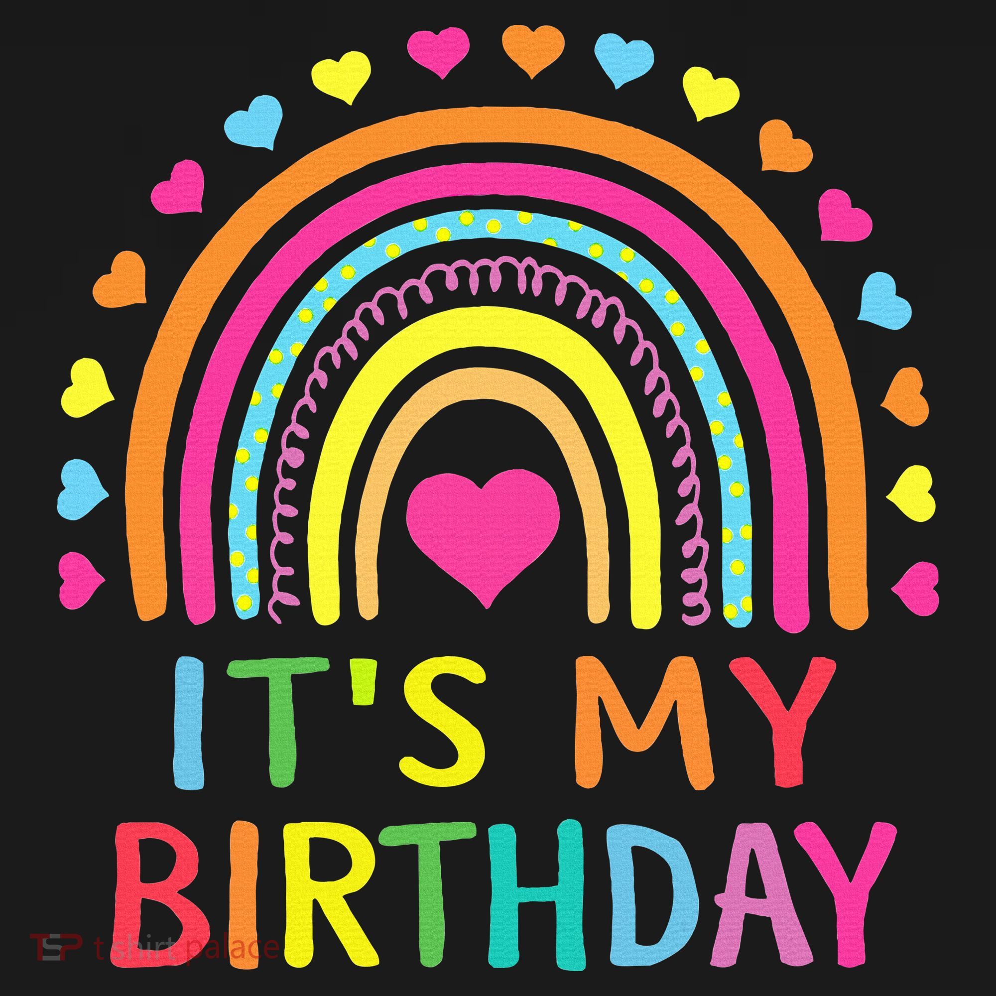 It's My Birthday Gift Rainbow Hoodie