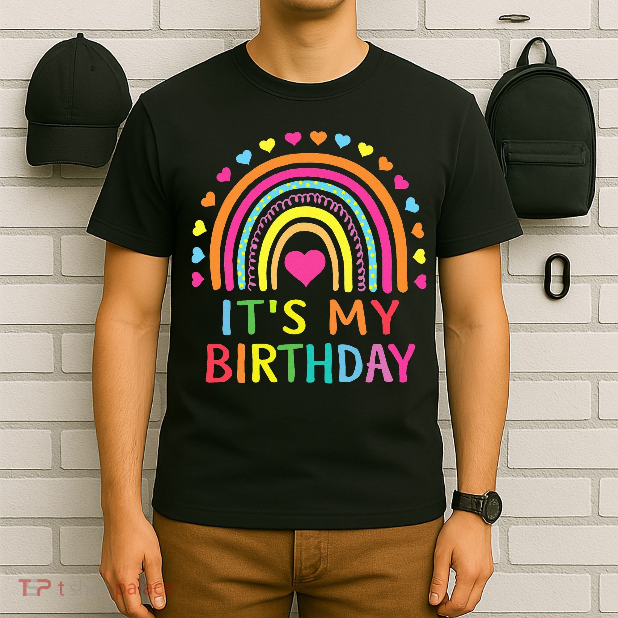 It's My Birthday Gift Rainbow T-Shirt