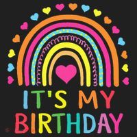 It's My Birthday Gift Rainbow Tumbler thumb 3