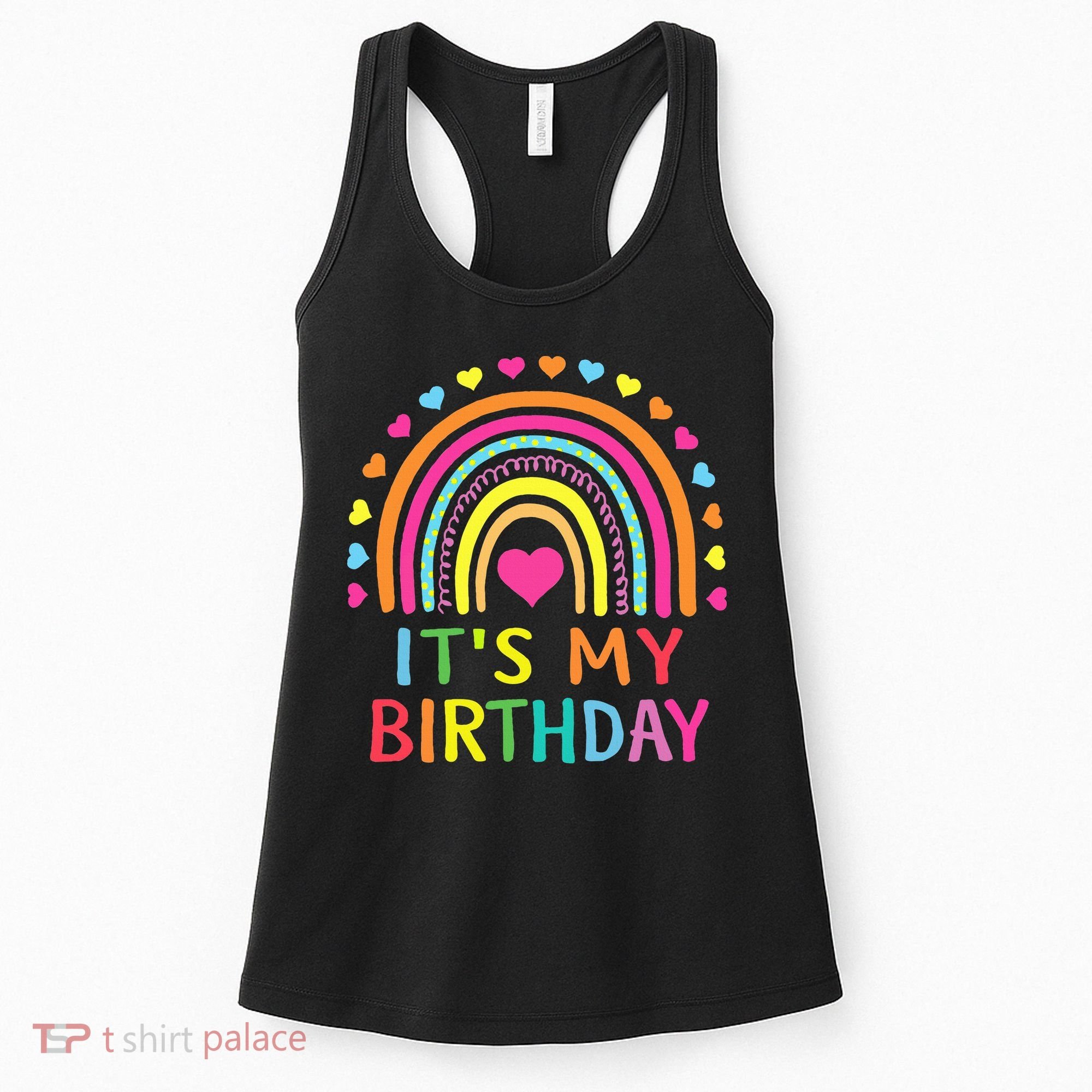 It's My Birthday Gift Rainbow Women's Tank Top
