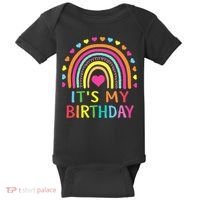 It's My Birthday Gift Rainbow Baby Bodysuit thumb 0