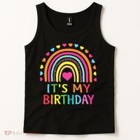 It's My Birthday Gift Rainbow Tank Top thumb 2
