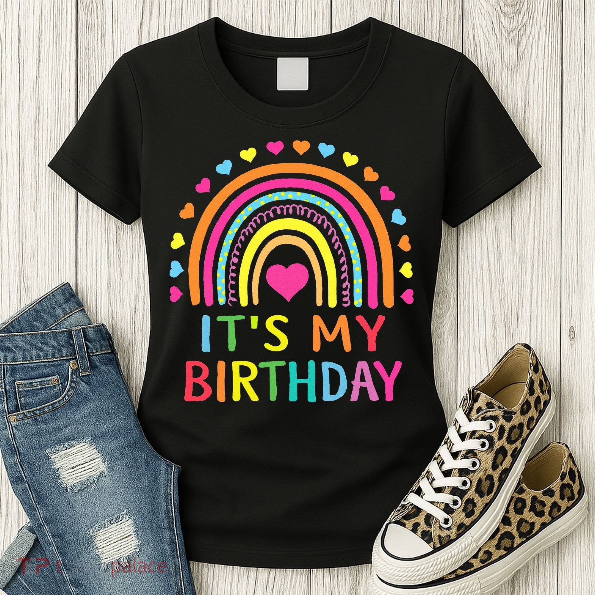 It's My Birthday Gift Rainbow Women's T-Shirt