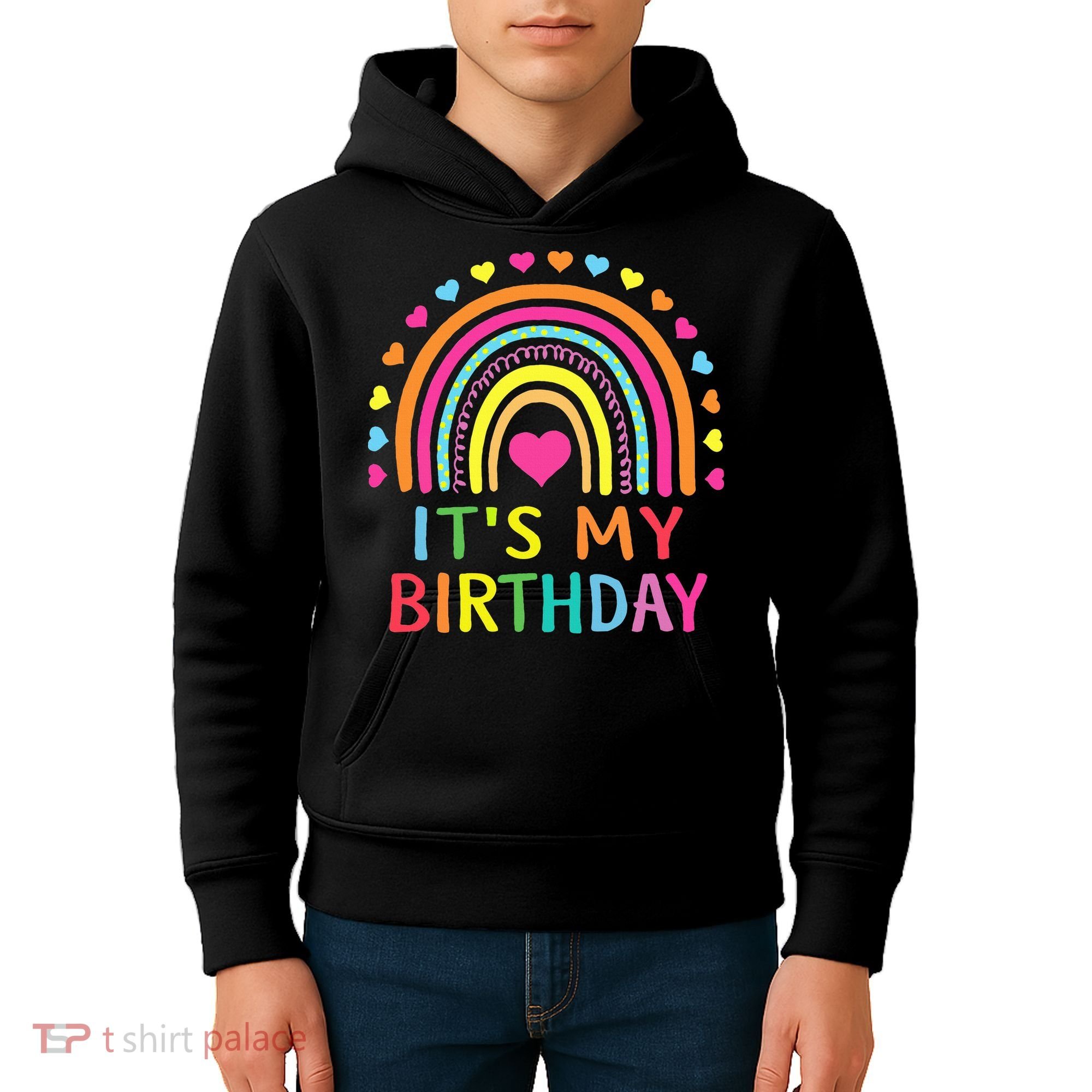 It's My Birthday Gift Rainbow Kids Hoodie