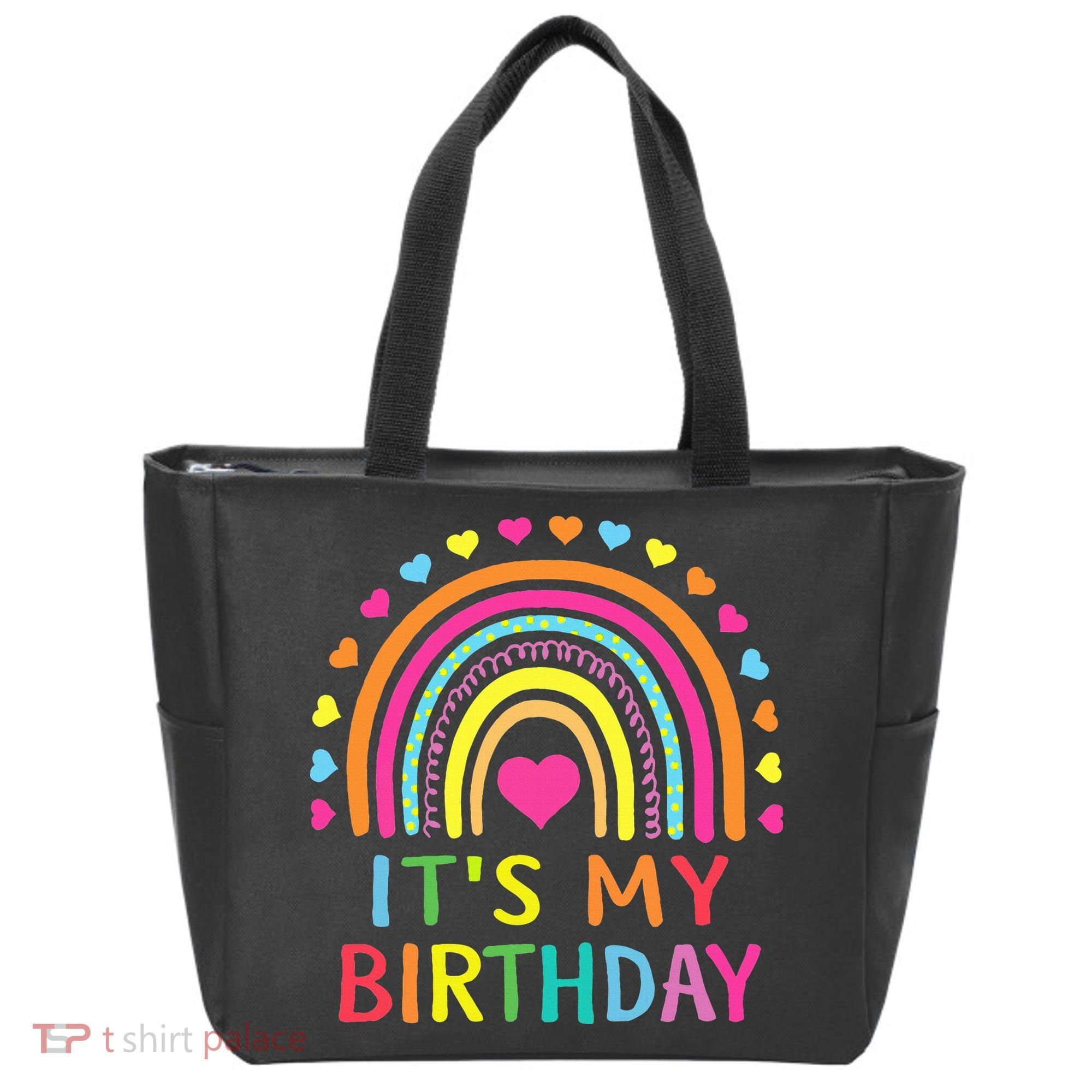 It's My Birthday Gift Rainbow Tote Bag