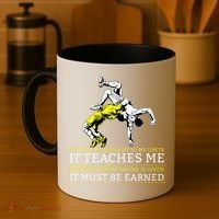 It Must Be Earned Wrestling Coffee Mug thumb 4