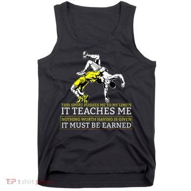 It Must Be Earned Wrestling Tank Top