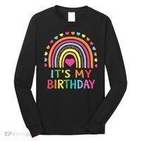 It's My Birthday Gift Rainbow Long Sleeve Shirt thumb 0