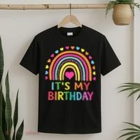 It's My Birthday Gift Rainbow T-Shirt thumb 2
