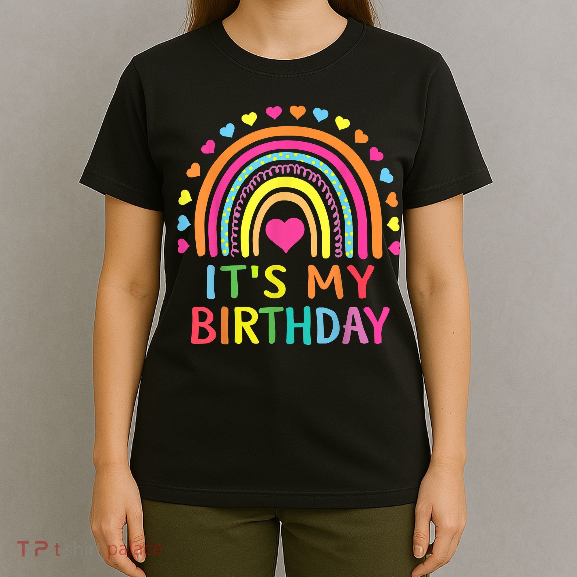 It's My Birthday Gift Rainbow T-Shirt