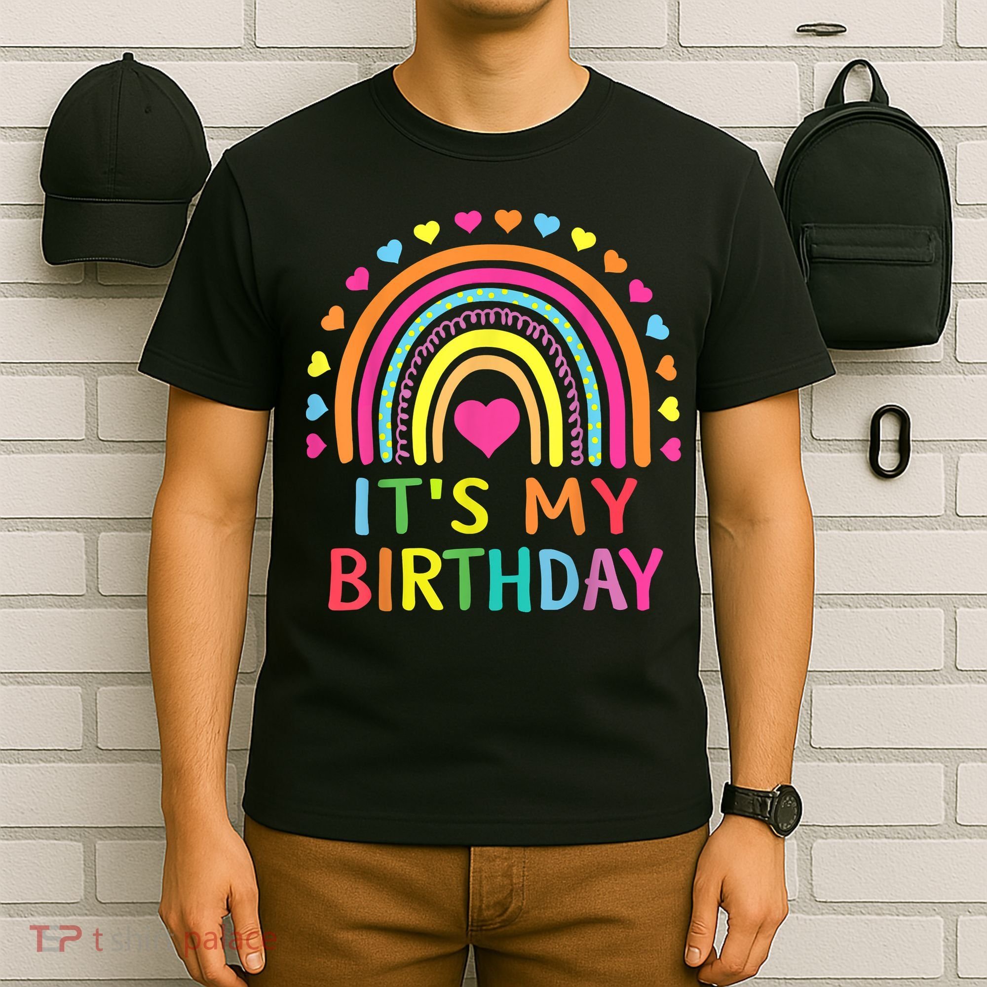 It's My Birthday Gift Rainbow T-Shirt