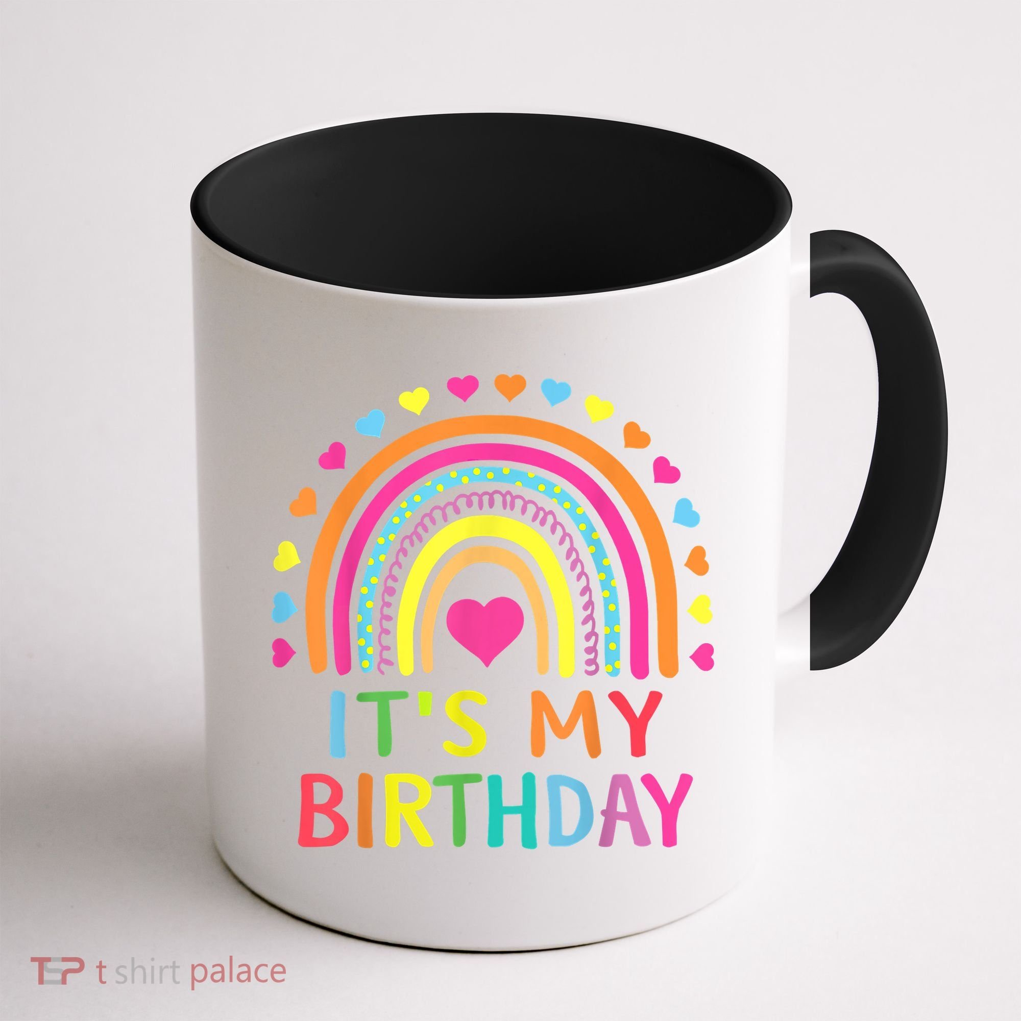 It's My Birthday Gift Rainbow Coffee Mug
