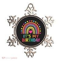 It's My Birthday Gift Rainbow Ornament thumb 0