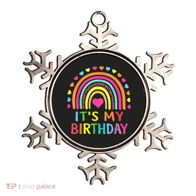 It's My Birthday Gift Rainbow Ornament