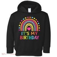 It's My Birthday Gift Rainbow Toddler Hoodie thumb 0