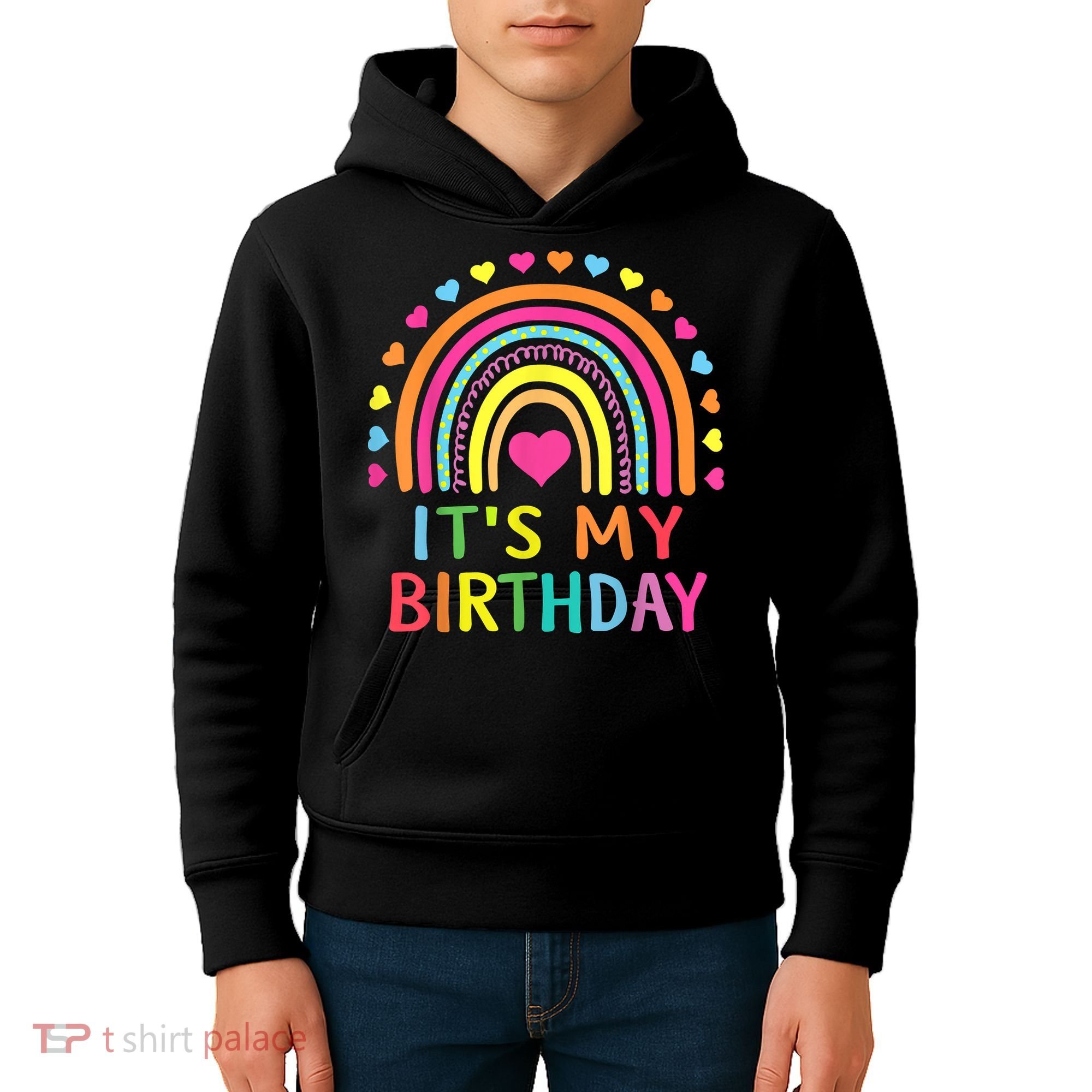 It's My Birthday Gift Rainbow Kids Hoodie
