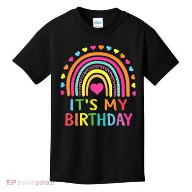 It's My Birthday Gift Rainbow Kids T-Shirt