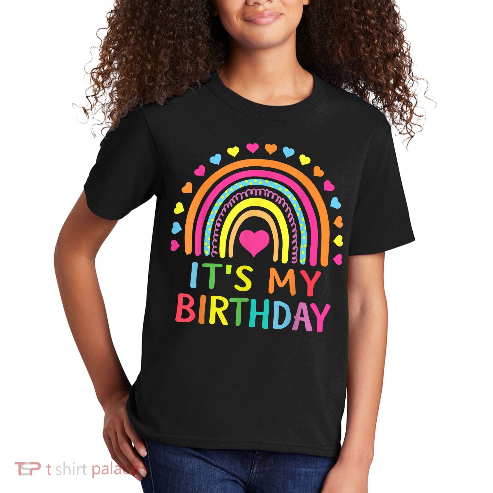 It's My Birthday Gift Rainbow Kids T-Shirt