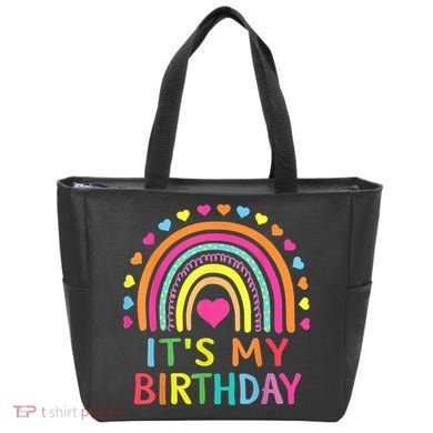 It's My Birthday Gift Rainbow Tote Bag