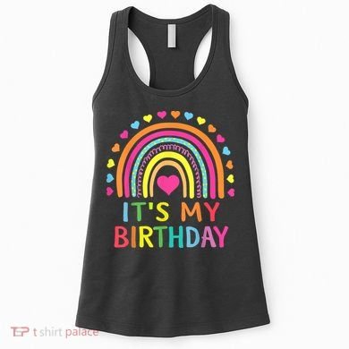 It's My Birthday Gift Rainbow Women's Tank Top