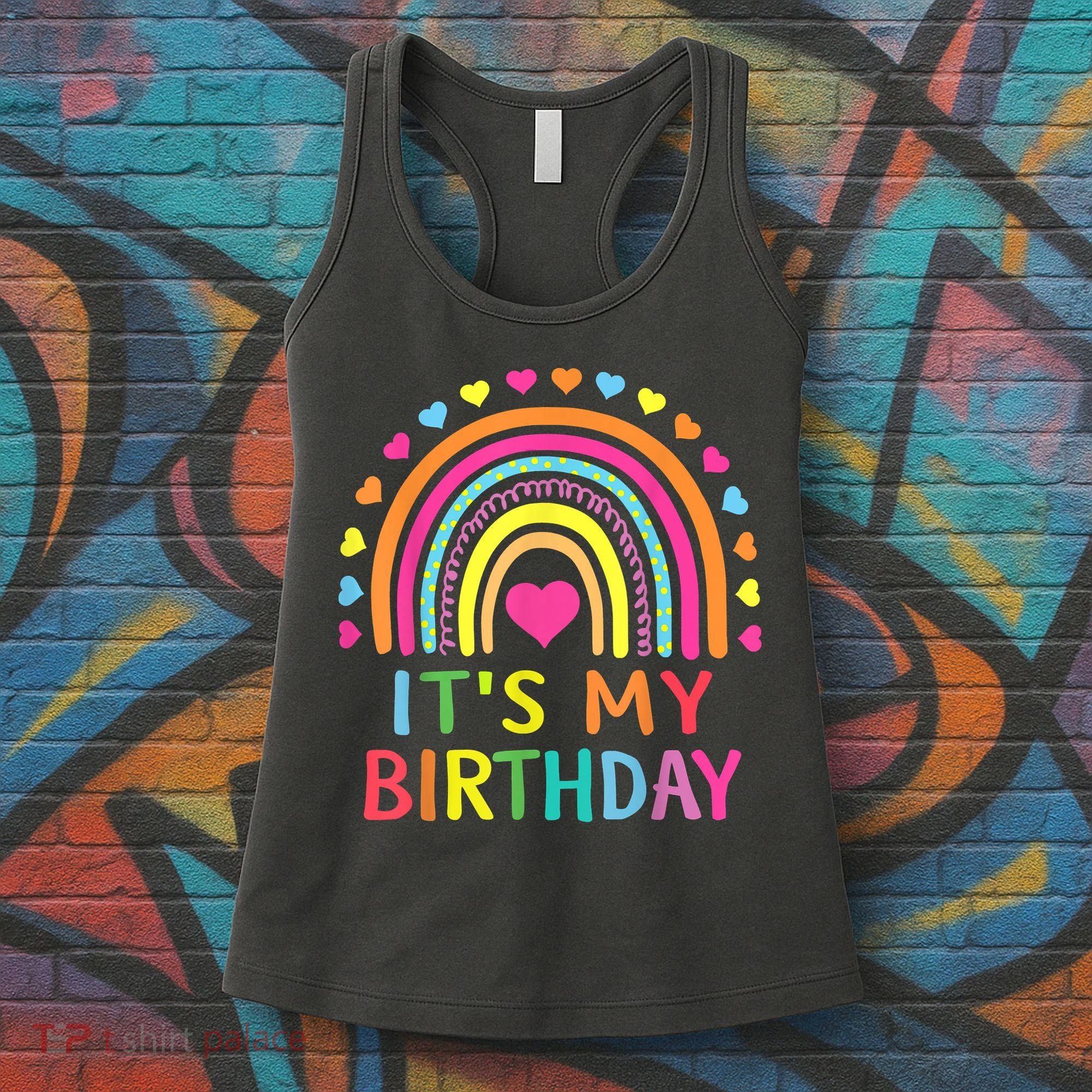 It's My Birthday Gift Rainbow Women's Tank Top