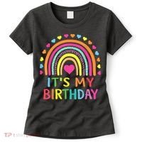 It's My Birthday Gift Rainbow Women's T-Shirt thumb 0