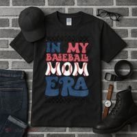 In My Baseball Mom Era Tall T-Shirt thumb 3