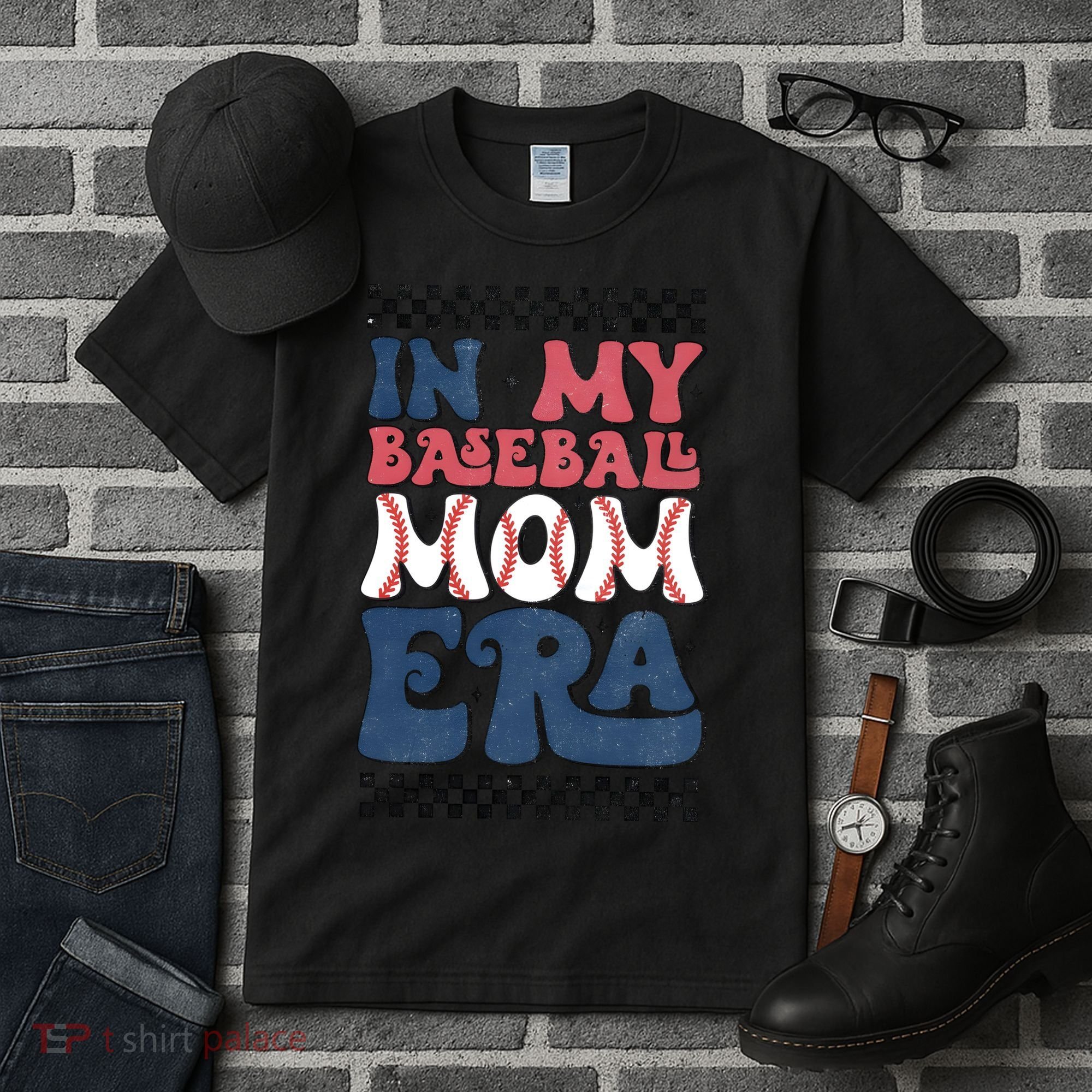 In My Baseball Mom Era Tall T-Shirt