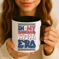 In My Baseball Mom Era Coffee Mug thumb 3