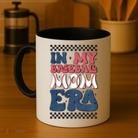 In My Baseball Mom Era Coffee Mug thumb 4