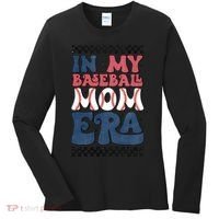 In My Baseball Mom Era Women's Long Sleeve Shirt thumb 0